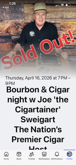 Joe & Spirits Night - Sold Out